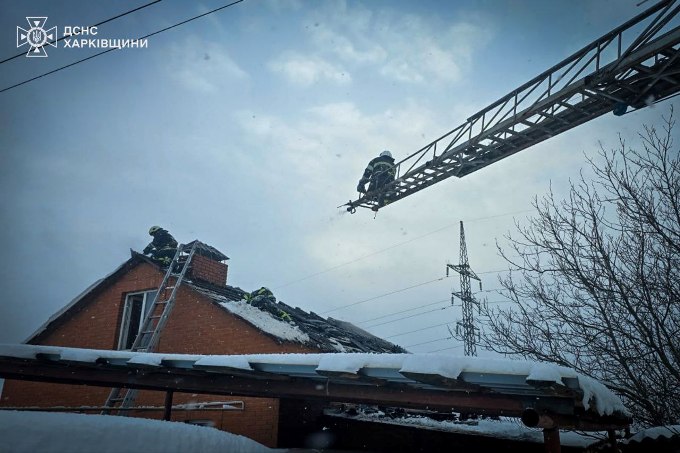 Новини Харкова: пожежа в Малiй Данилівці